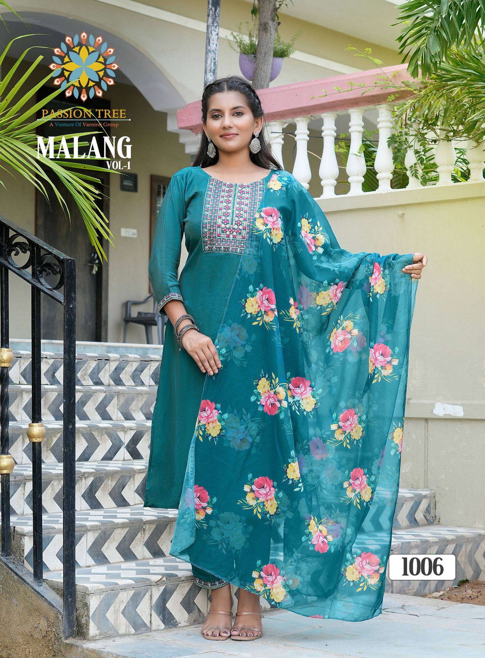 Malang Vol 1 By Passion Tree Shimmer Silk Readymade Suits Wholesale Shop In Surat
